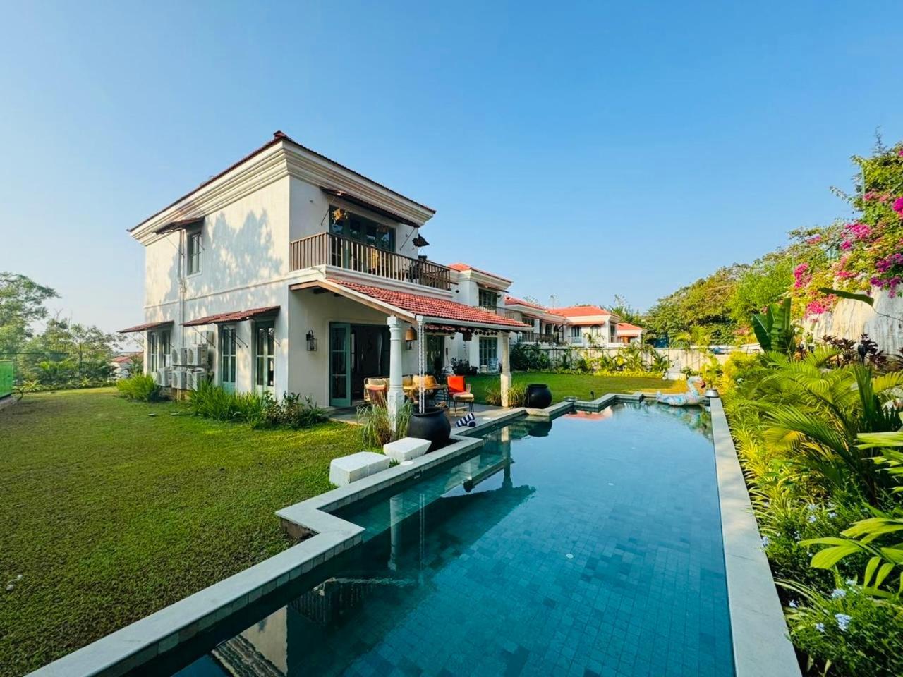 Casa Azul- Luxury 4Bhk Assagao With Private Pool Villa Vagator Buitenkant foto